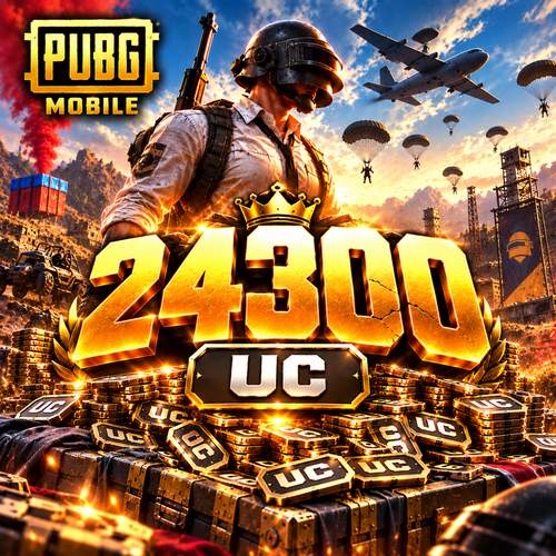 Pubg Mobile 24300 UC (TR-Global) - ( Sürpriz Paket )