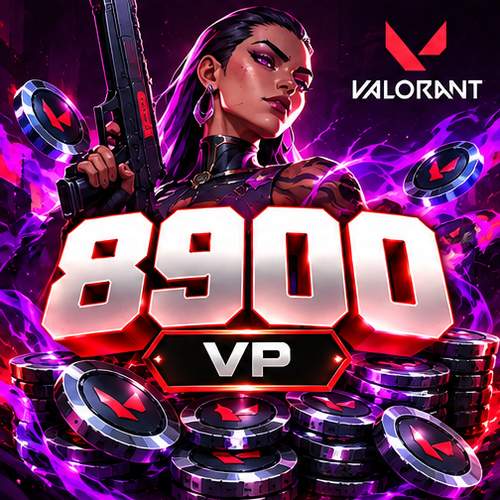 Valorant 8900 VP (TR-Global) - ( Sürpriz Paket )